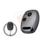TPU Key Cover Case For Honda Head Key Remote 2 Button BLACK Metal Color gallery min