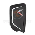 corvette smart key 6 buttons back