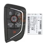 corvette smart key 6 buttons details