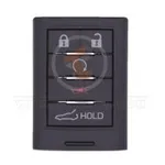 corvette smart key remote 5 buttons front