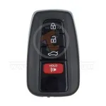 toyota universal smart key remote 4 buttons front