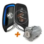 smart key remote 3 buttons with lock cylinder main