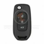 dacia key remote 3 buttons front