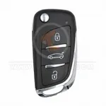 xhorse flip key remote 3 buttons front