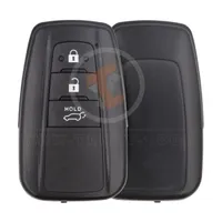 toyota smart key remote shell 3buttons suv trunk with matt painted aftermarket main 34989 - thumbnail