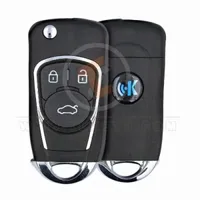 KeyDiy KD Flip Key Remote 3 Buttons B22 3 32435 main - thumbnail