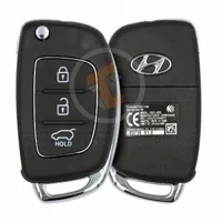 hyundai Santa Fe 2012 2013 2014 2015 2016 flip remote key oem main - thumbnail