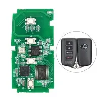 RX NX 2016 2019 smart key board 4 buttons item - thumbnail