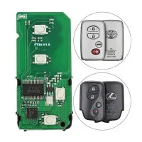 toyota lexus land cruiser 2006 2008 4 buttons item - thumbnail