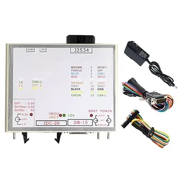 ECU Programmer J2534 JTAG Power Box Buttons 2 - thumbnail