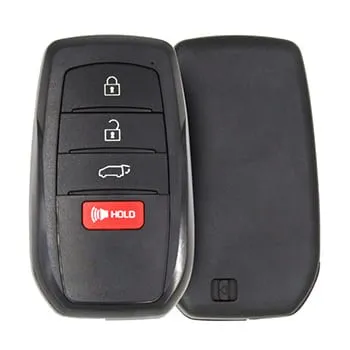 Toyota Smart Key Remote Shell 4B Big Trunk AM Remote Type Fobik