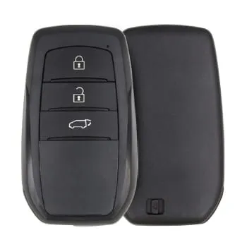 Toyota Smart Key Shell 3 Buttons Aftermarket Battery Type CR2025
