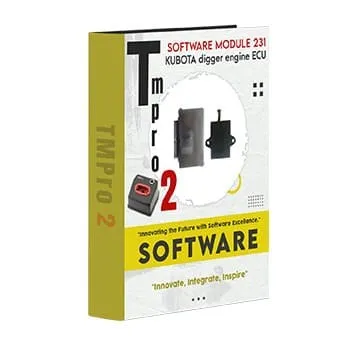 Tmpro 2 Tmpro 2 Software module 231 – KUBOTA digger engine ECU Remote Type FBS4 - thumbnail