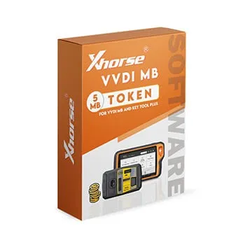xhorse 5 MB token for VVDI MB and key tool plus Buttons 2