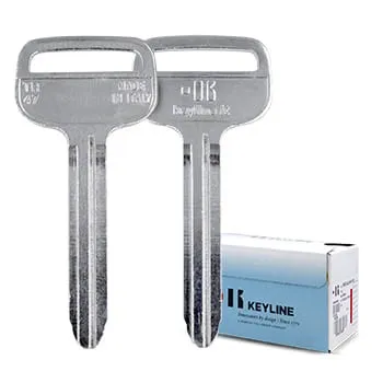 Keyline Toyota Keys P/N: TR47 Compatible P/N:TOY43 Buttons 2