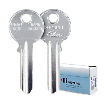 Keyline Door Keys P/N: UN5D SLM Compatible P/N:050 Buttons 2