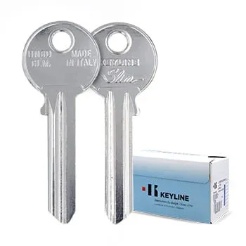 Keyline Door Keys P/N: UN6D SLM Compatible P/N:054 Remote Type FBS4