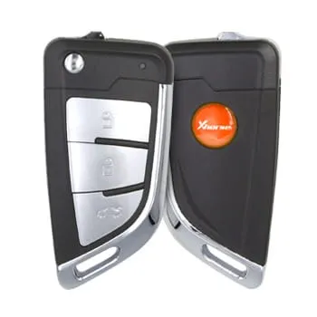 Xhorse XSKFF1EN Universal Smart Key  Remote 3 Buttons Knife Type Battery Type CR2025 - thumbnail