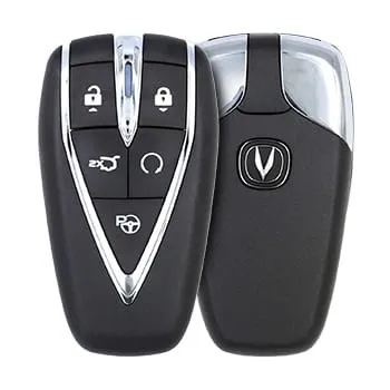 Genuine Changan Smart Key 5B 433MHz 3608030-CD03AA Battery Type CR2025 - thumbnail