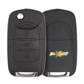 Original Chevrolet Flip Key Remote Captiva Buttons 2 - thumbnail
