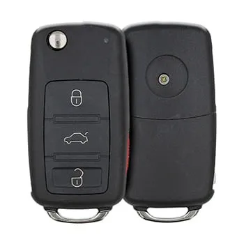 Volkswagen Flip Key Remote Aftermarket Remote Type Fobik - thumbnail