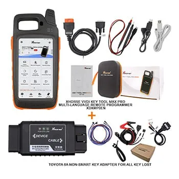 Xhorse Bundle Key Tool Max Pro and Adapter Buttons 2 - thumbnail