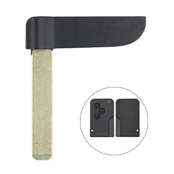 Renault Megane Key Remote Card Laser Emergency Key Remote Type Fobik