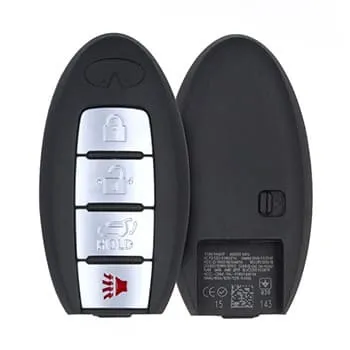 Infiniti 2010 Smart Key Shell 4B Aftermarket Brand Battery Type CR2025 - thumbnail