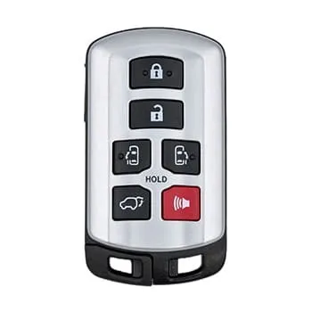 toyota sienna 2011-2017 smart key remote shell 6 buttons Buttons 2