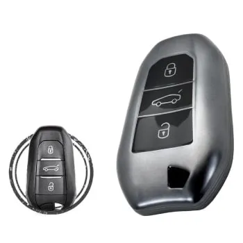 TPU Key Cover Case For Peugeot 3008 5008 Citroen Remote Type FBS4