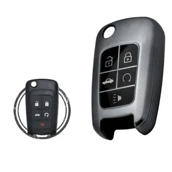 TPU Key Cover Case For Chevrolet Cruze Camaro Buttons 2