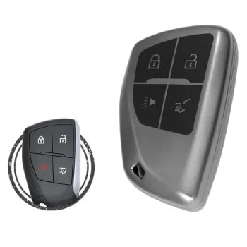 TPU Key Cover Case For Chevrolet Suburban Tahoe Remote Type Fobik