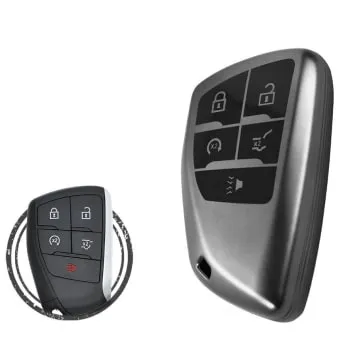 TPU Key Cover Case For Chevrolet Suburban Tahoe Sm Remote Type Fobik