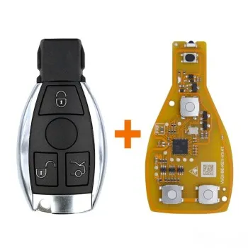 Xhorse Mercedes BGA Chrome Remote Key 3 Buttons Buttons 2 - thumbnail
