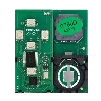 Lonsdor FT22-0780D Smart Key Board 5B 433MHz Battery Type CR2025
