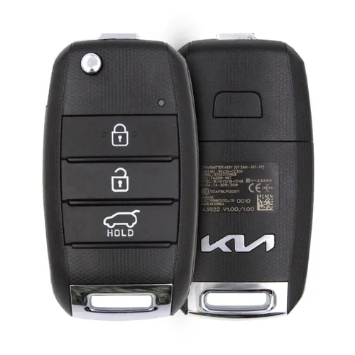 95430-CC300 Genuine Kia Flip Key Remote Remote Type FBS4 - thumbnail