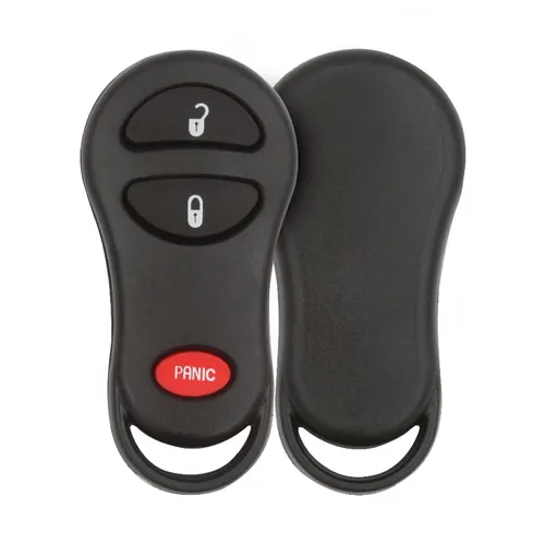 Chrysler Dodge Jeep Key Shell 3B Aftermarket Brand Remote Type FBS4 - thumbnail