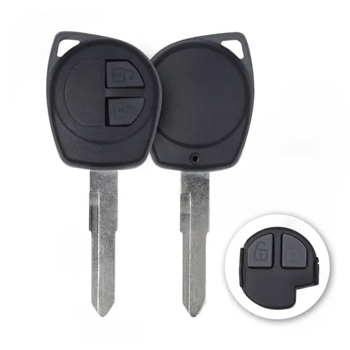 Suzuki 2008-2012 Key Shell 2 Buttons SU19 Aftermarket Brand Remote Type Fobik - thumbnail