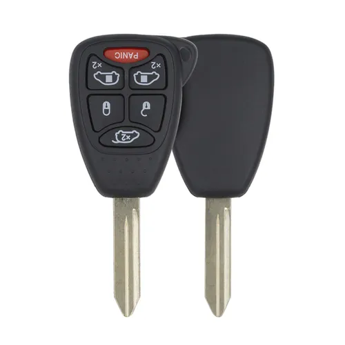 Chrysler Dodge Jeep 2007 Key Shell 6B Aftermarket Brand Buttons 2 - thumbnail