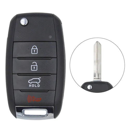 KIA Key Shell 4B HYN14 SUV Trunk Aftermarket Brand Battery Type CR2025 - thumbnail