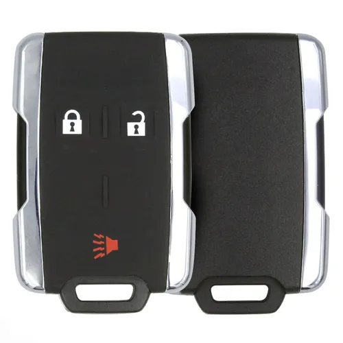 Chevrolet 2015 Chrome Remote Key Shell 2+1 Buttons Battery Type CR2025