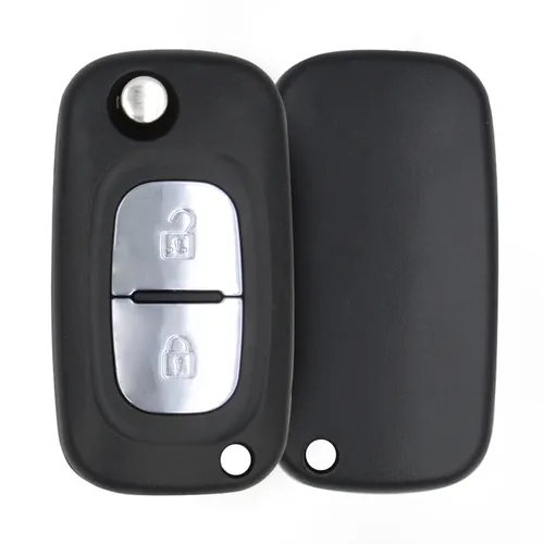Renault Flip Key Remote AftermarketKangoo Clio3 Remote Type Fobik - thumbnail