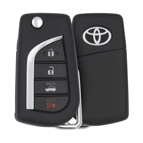Refurbished Toyota Flip Key Remote RAV4 Buttons 2 - thumbnail