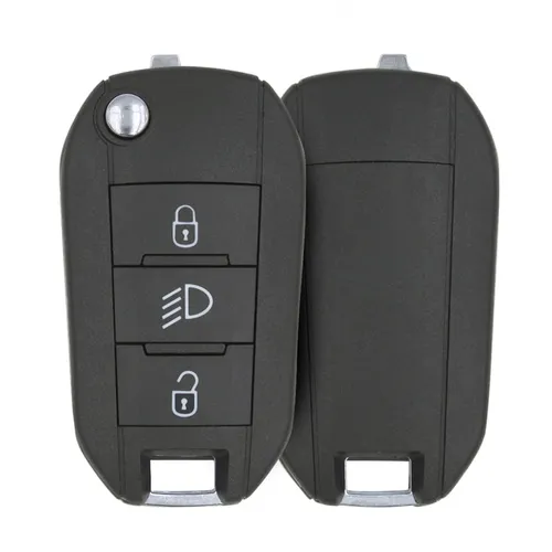 Peugeot Flip Key Remote Aftermarket3008 Buttons 2