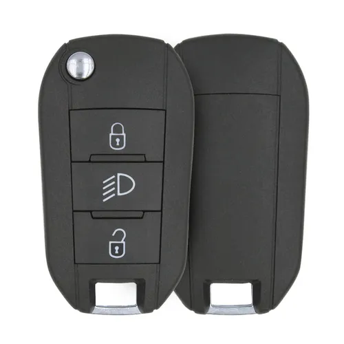 Peugeot Flip Key Remote Aftermarket3008 Remote Type Fobik