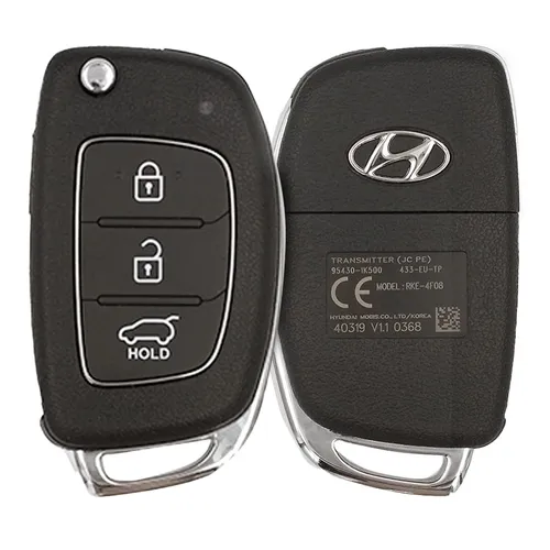 95430-1K500 Refurbished Hyundai Flip Key Remote Remote Type Fobik