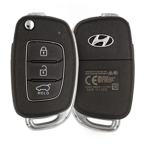 95430-2W410 Refurbished Hyundai Flip Key Remote Remote Type FBS4