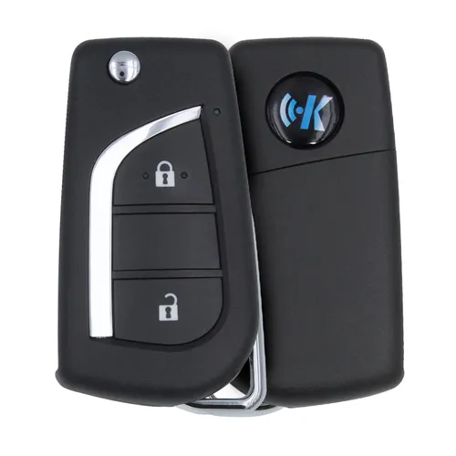Keydiy KD B13-2 Flip Key Remote 2 Buttons Toyota Type Buttons 2 - thumbnail