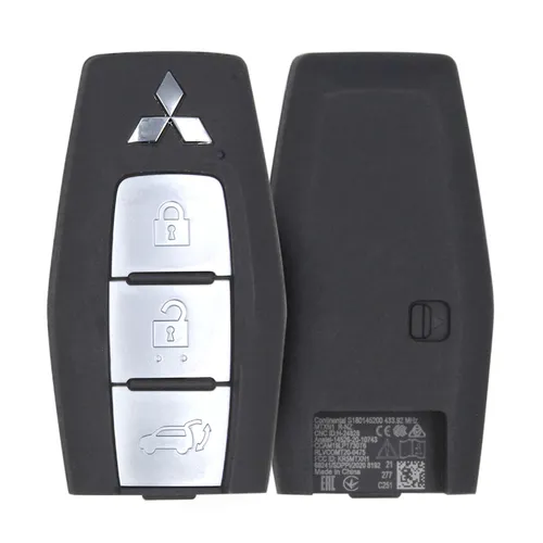 Original Mitsubishi 2022 Smart Key Shell 3B Buttons 2 - thumbnail