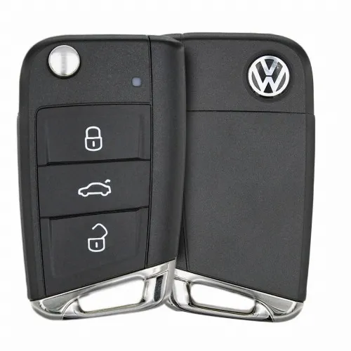 Genuine Volkswagen Proximity Flip Remote 5G0959752 Buttons 2 - thumbnail